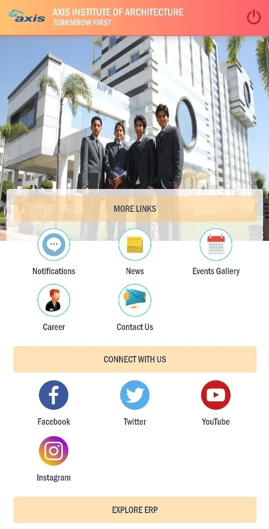 Axis Colleges | Indus Appstore | Screenshot