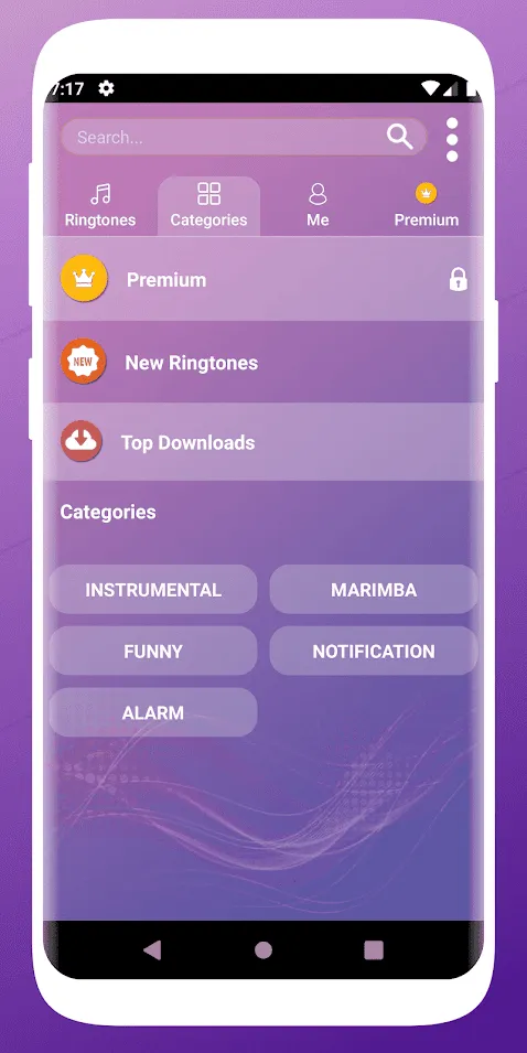 Great Ringtones for Android | Indus Appstore | Screenshot