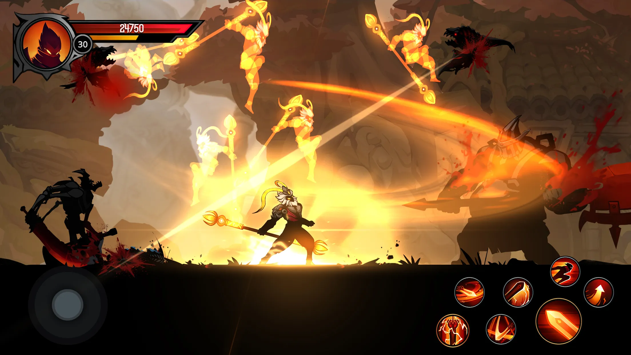 Shadow Knight: Ninja Game War | Indus Appstore | Screenshot