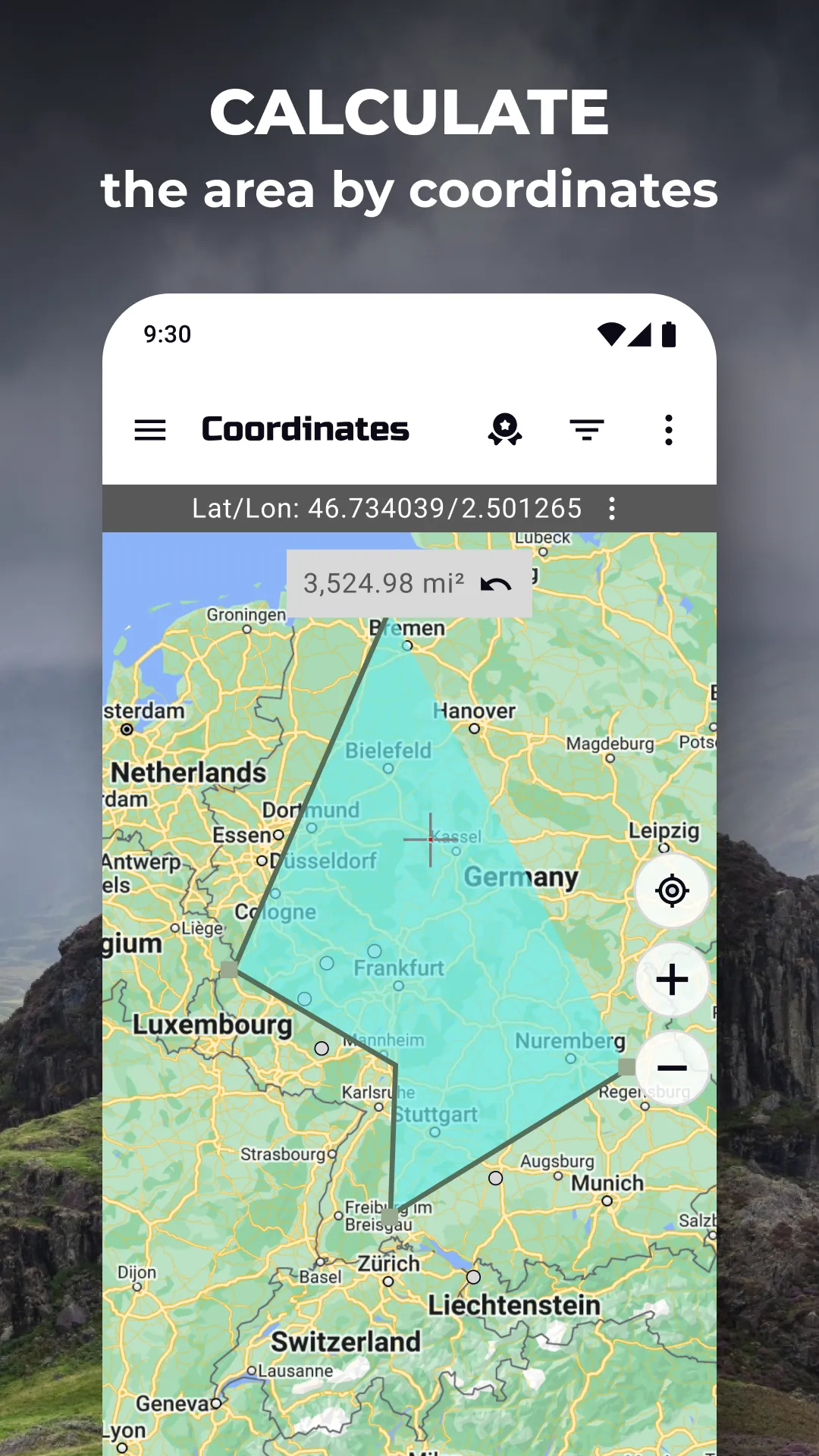 GPS Coordinates Locator Map | Indus Appstore | Screenshot