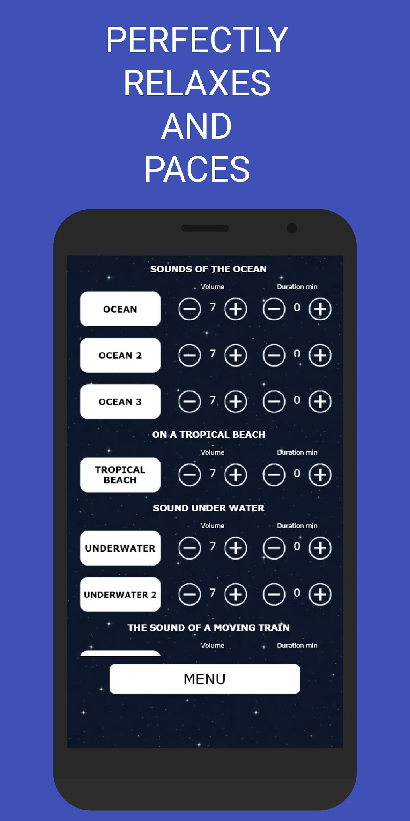 Rain sounds for sleep | Sounds | Indus Appstore | Screenshot