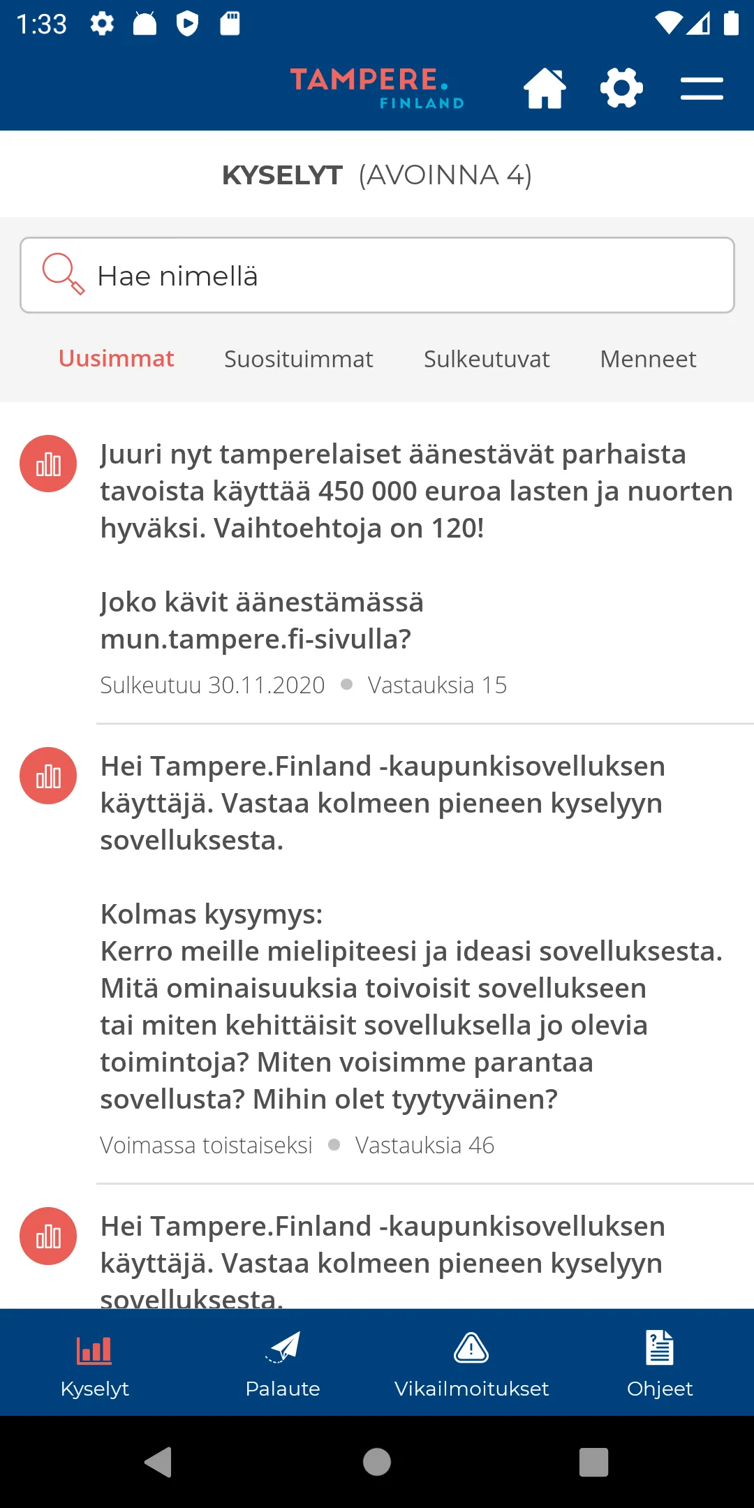 Tampere.Finland | Indus Appstore | Screenshot