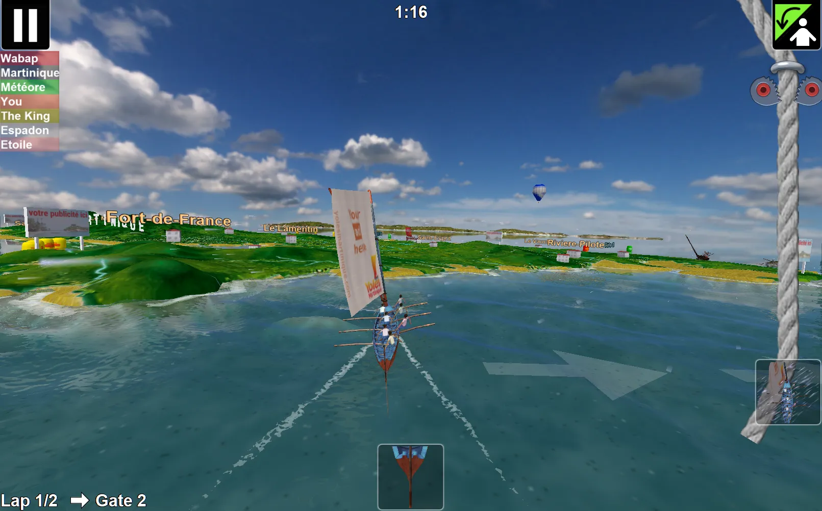 Yoles Martinique sailing | Indus Appstore | Screenshot