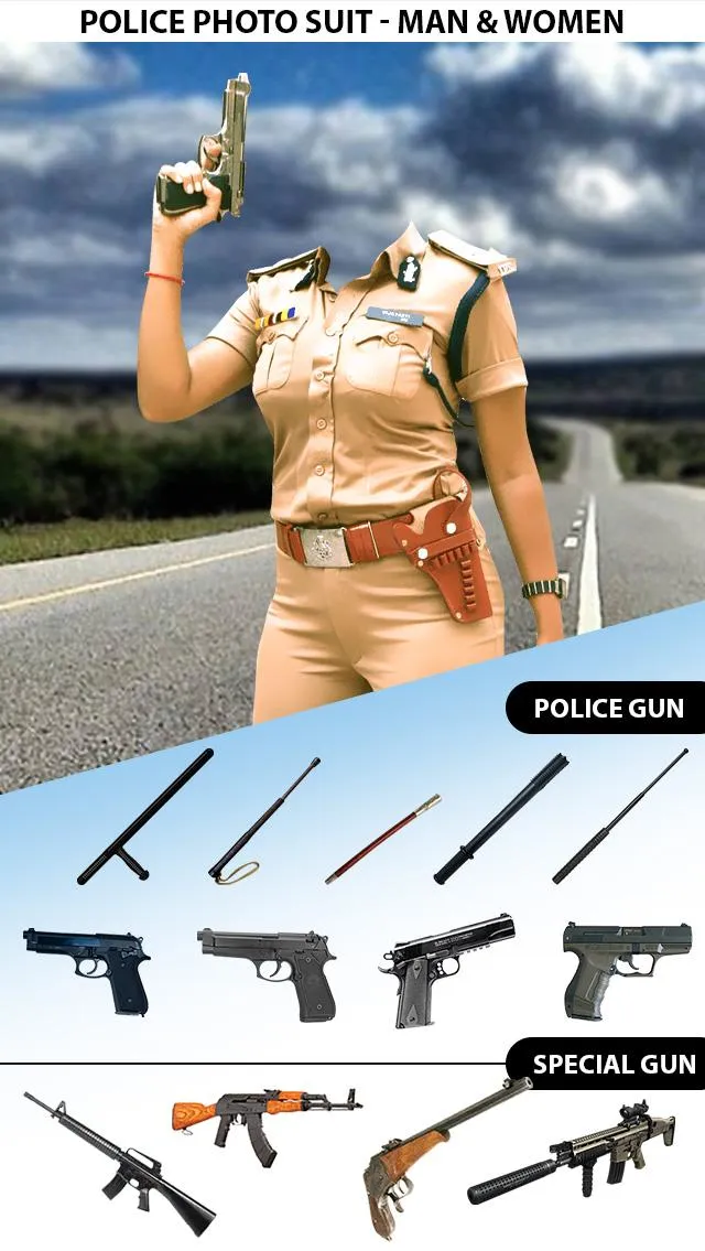 Police Photo Suit - Man & Wome | Indus Appstore | Screenshot