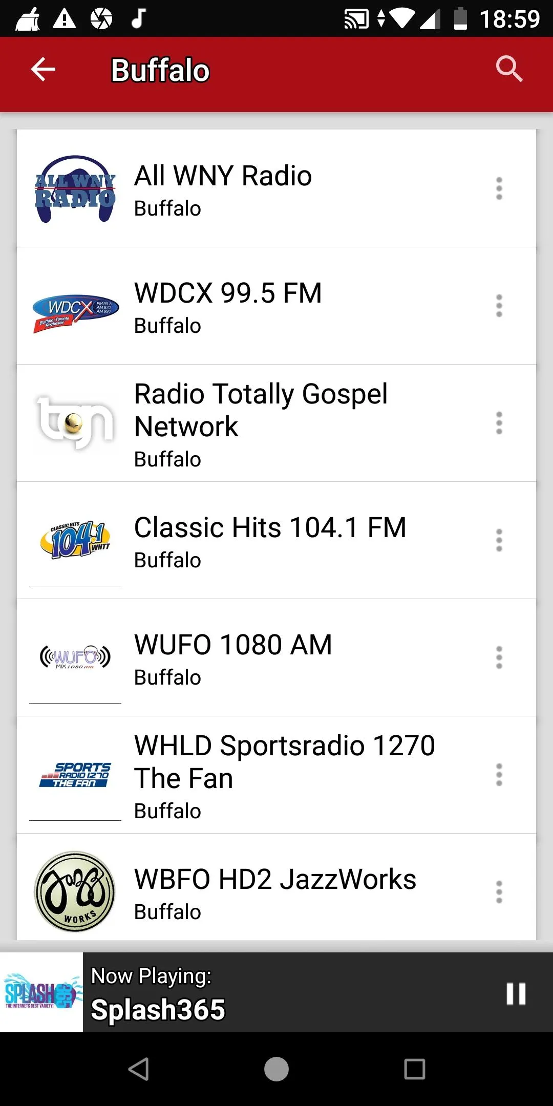 Buffalo Radio Stations - USA | Indus Appstore | Screenshot