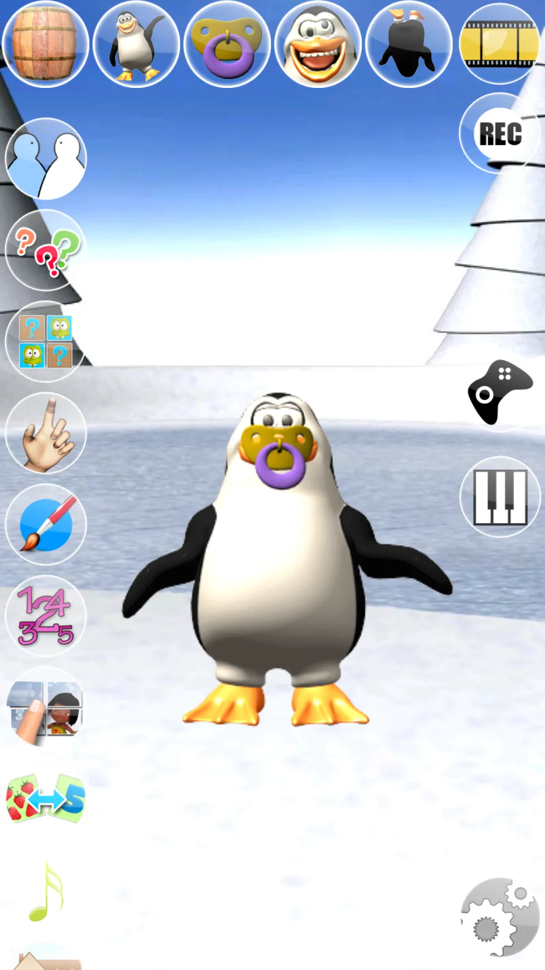 Sweet Little Talking Penguin | Indus Appstore | Screenshot