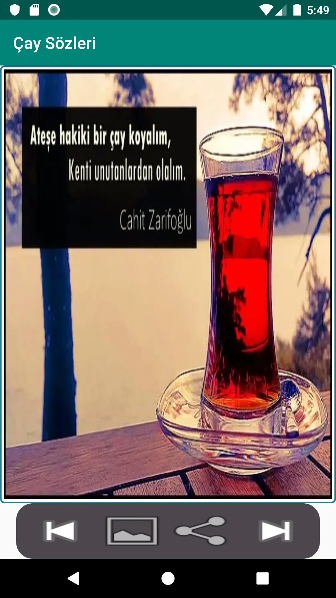 Çay Sözleri | Indus Appstore | Screenshot