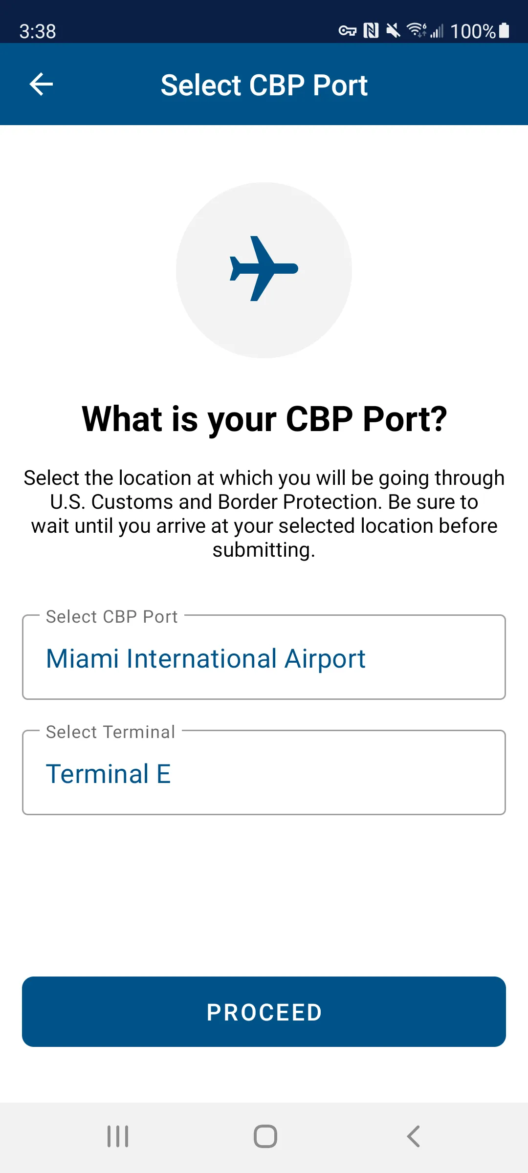 Mobile Passport Control | Indus Appstore | Screenshot