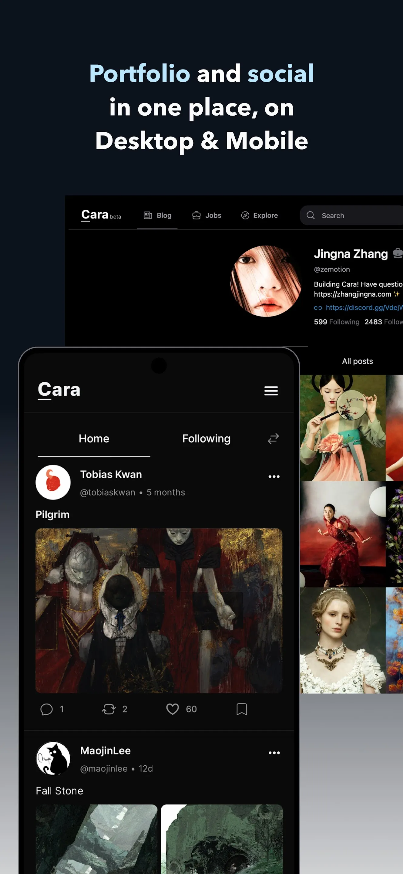 Cara: Art & Social | Indus Appstore | Screenshot