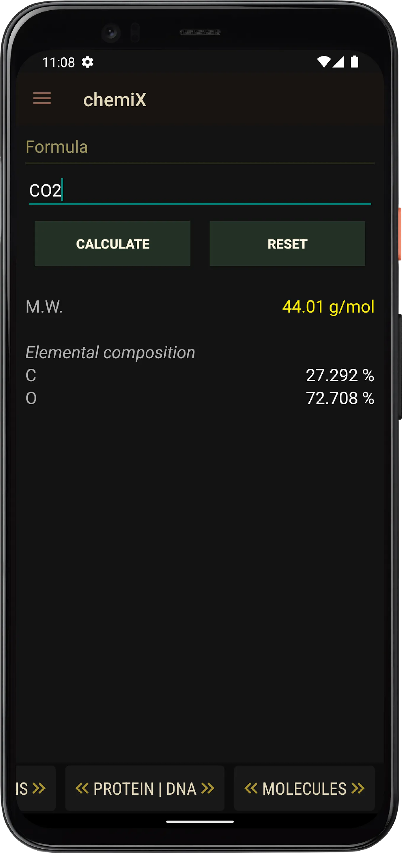 Molarity Dilution Calculator | Indus Appstore | Screenshot