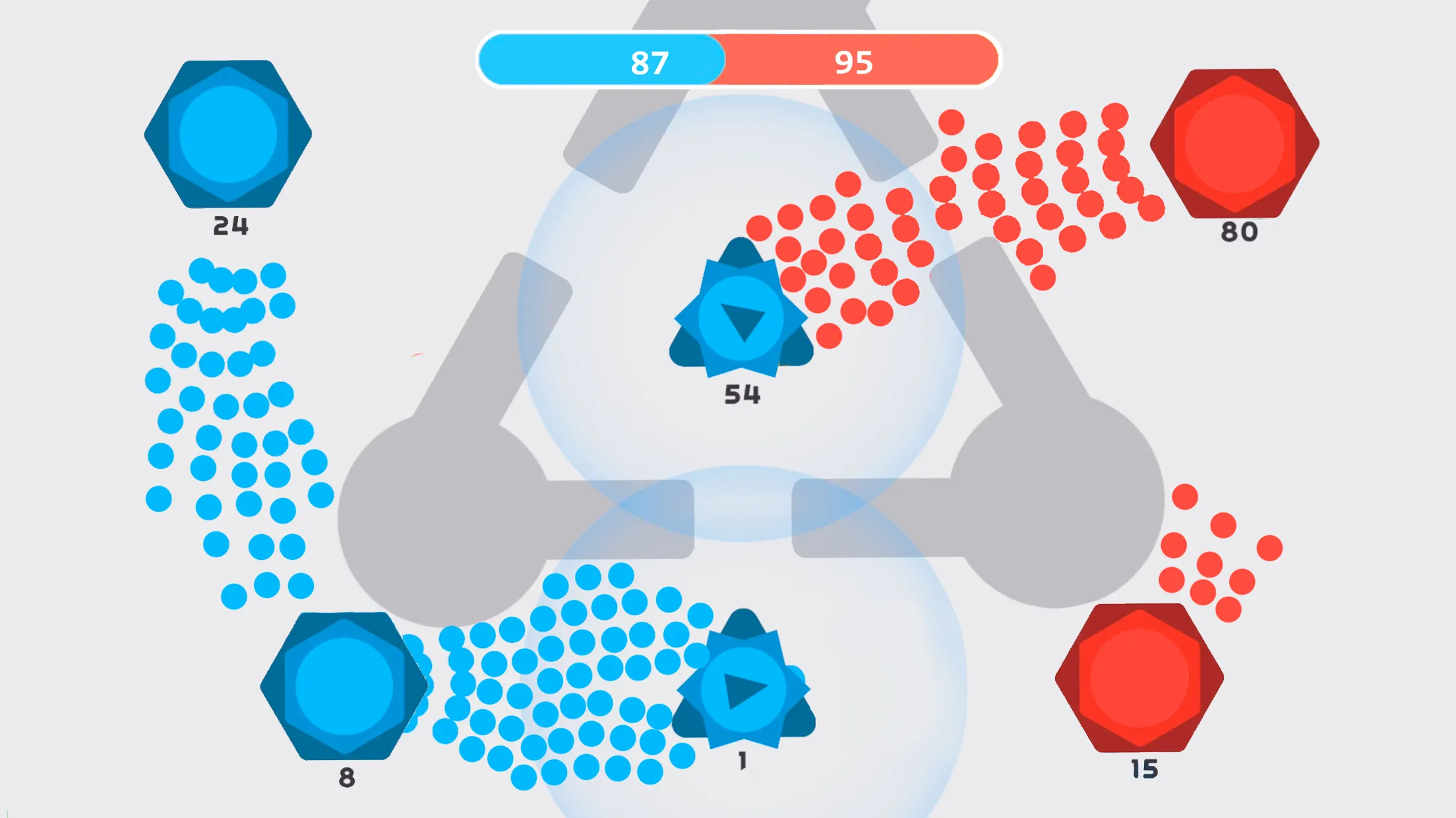 Clash of Dots — 1v1 RTS Games | Indus Appstore | Screenshot