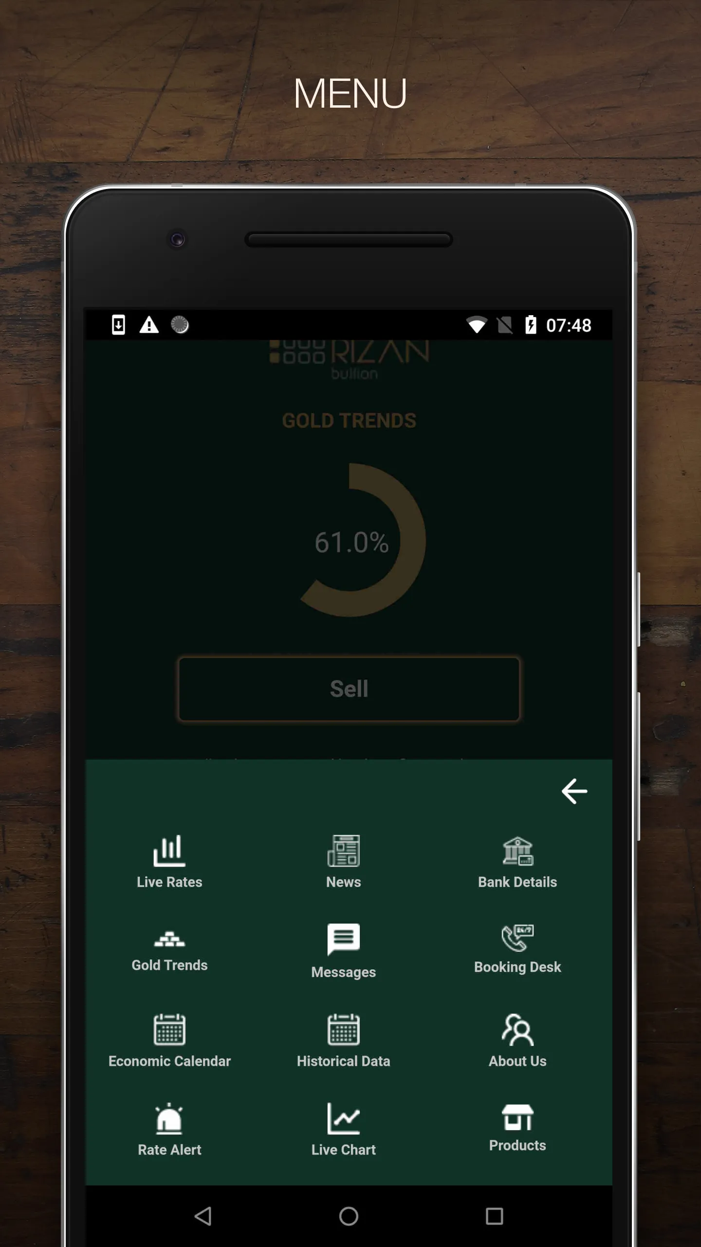 Rizan Bullion | Indus Appstore | Screenshot