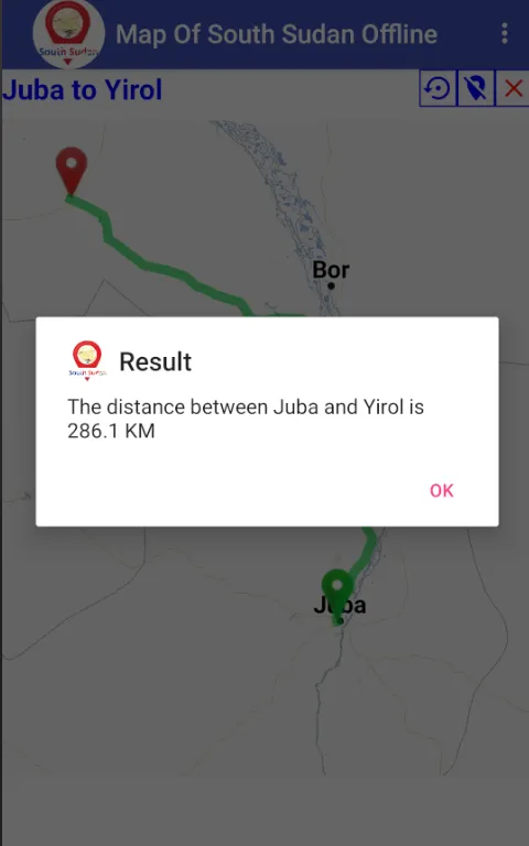 Map Of South Sudan Offline | Indus Appstore | Screenshot