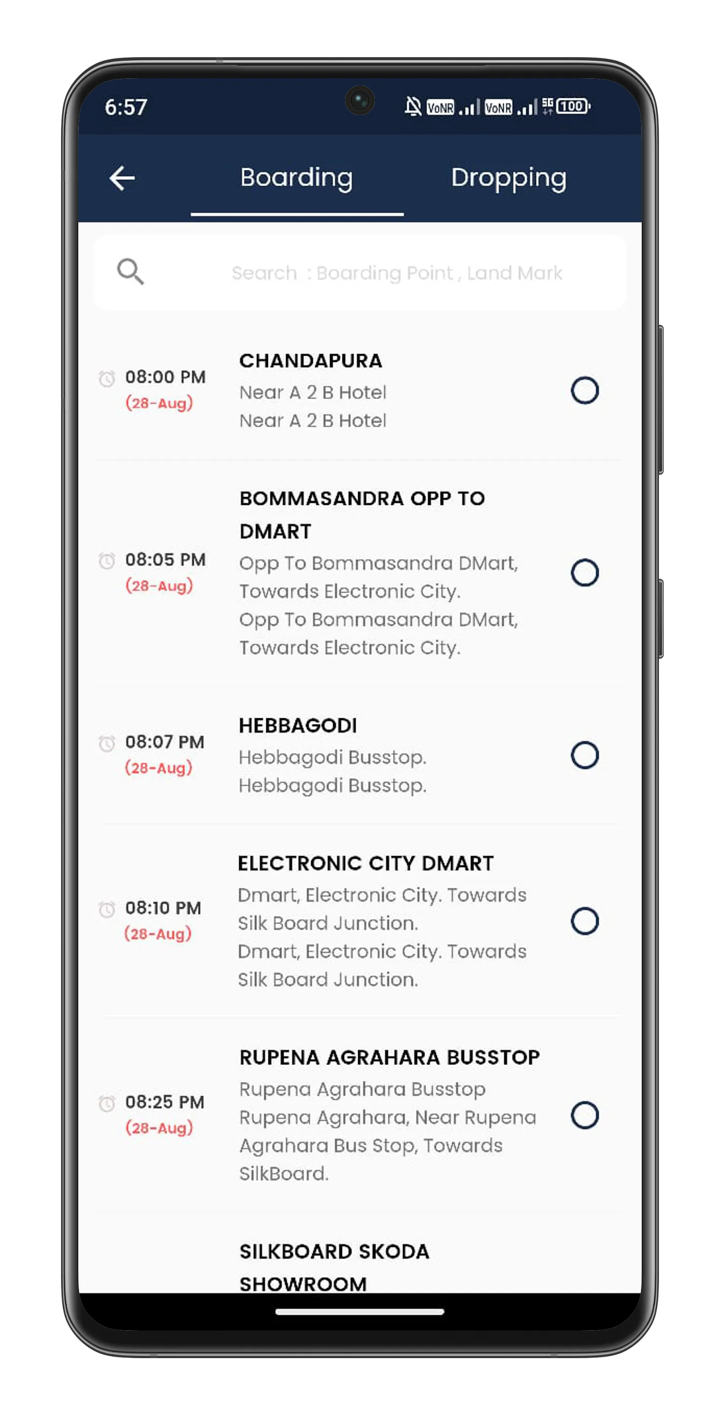 CMR Express - Bus Tickets | Indus Appstore | Screenshot