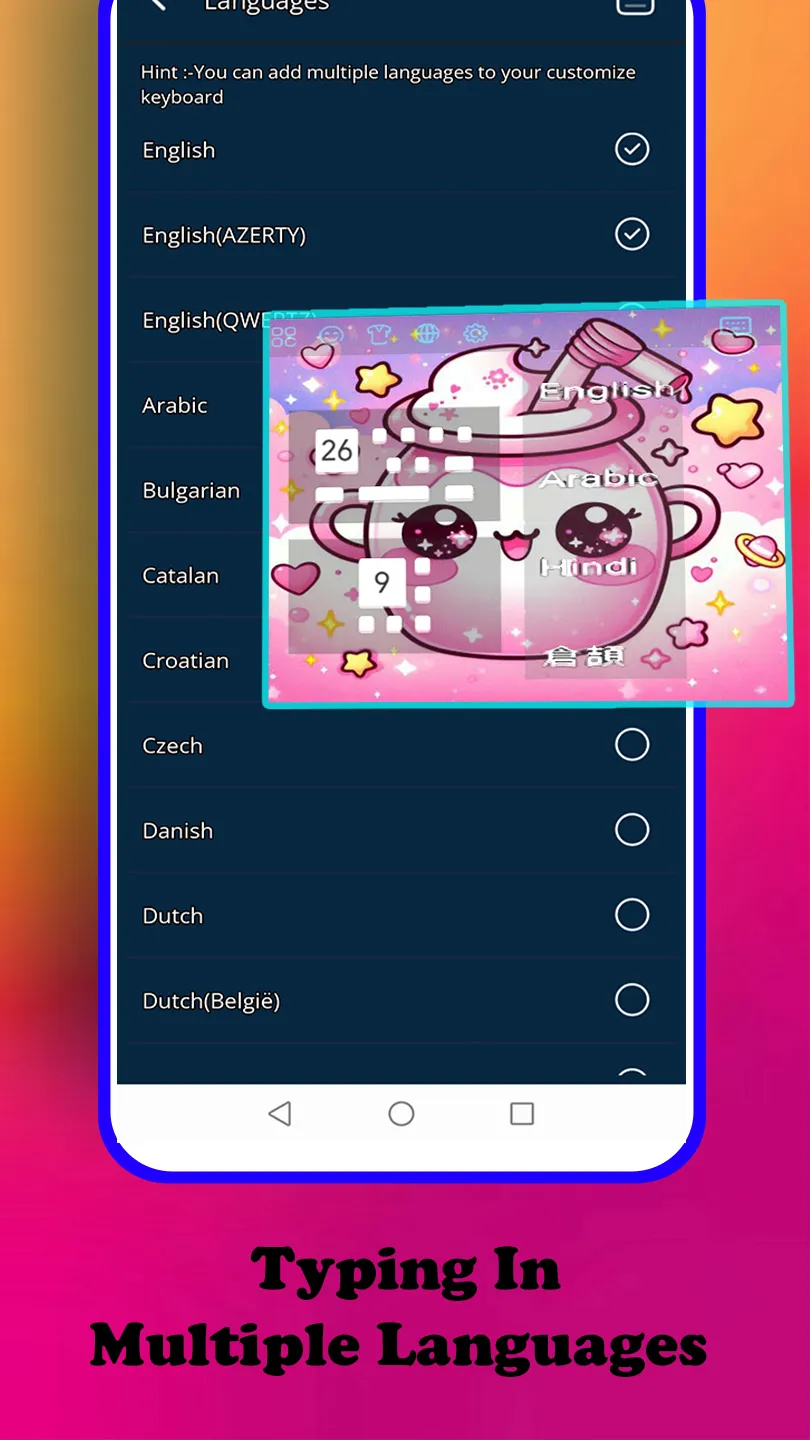 Kawaii Milk keyboard | Indus Appstore | Screenshot