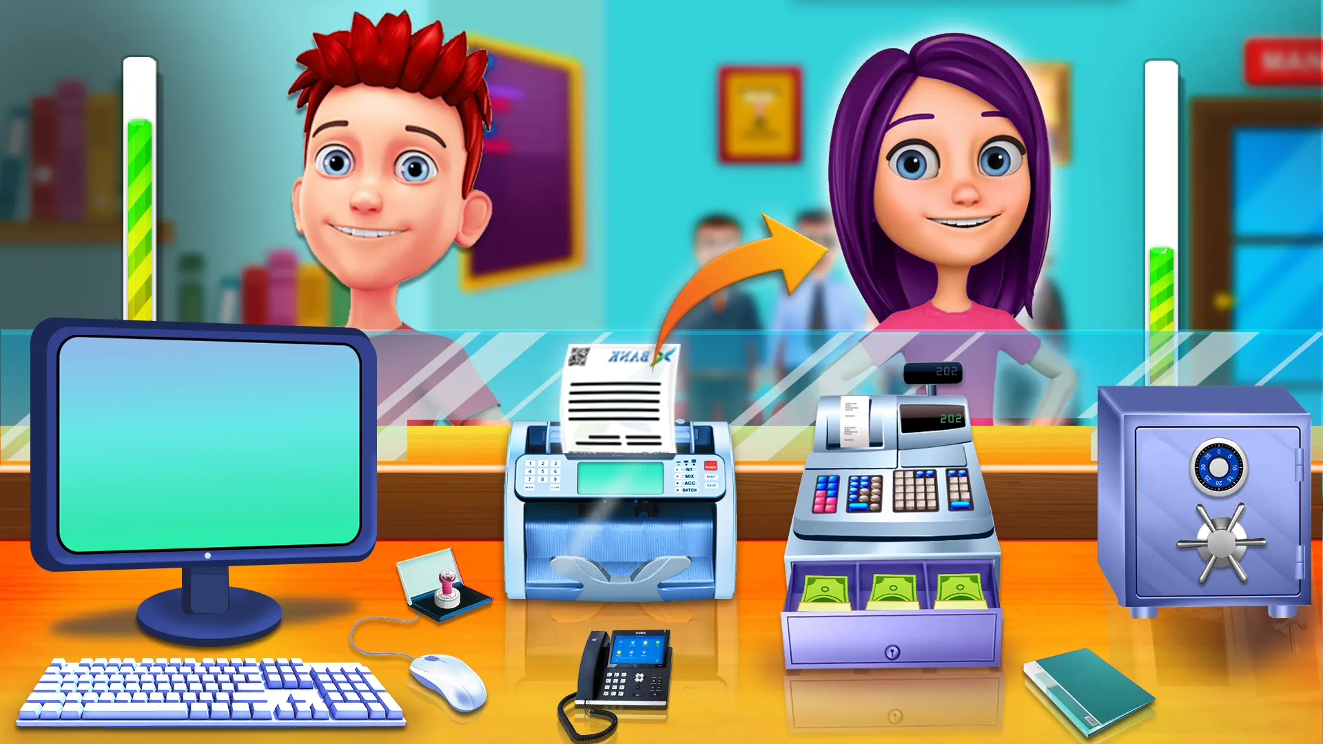 Bank Manager Cashier Games | Indus Appstore | Screenshot