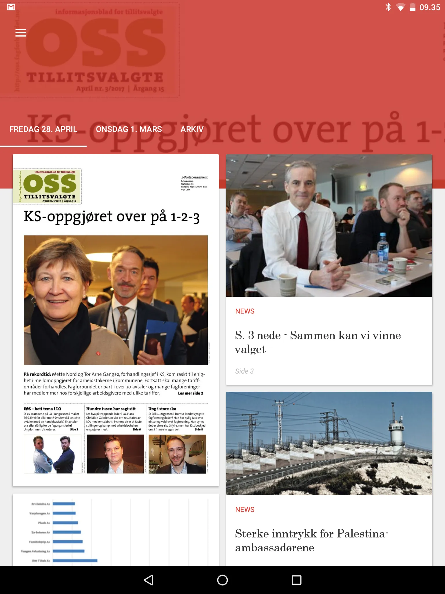 Fagforbundet OSS tillitsvalgte | Indus Appstore | Screenshot