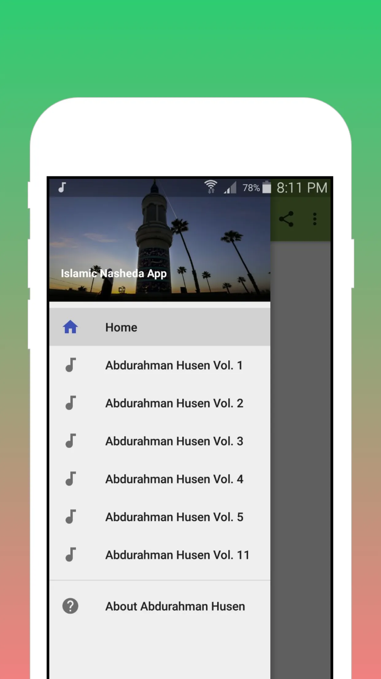 Abdurahman Husen - Nashiidaa | Indus Appstore | Screenshot