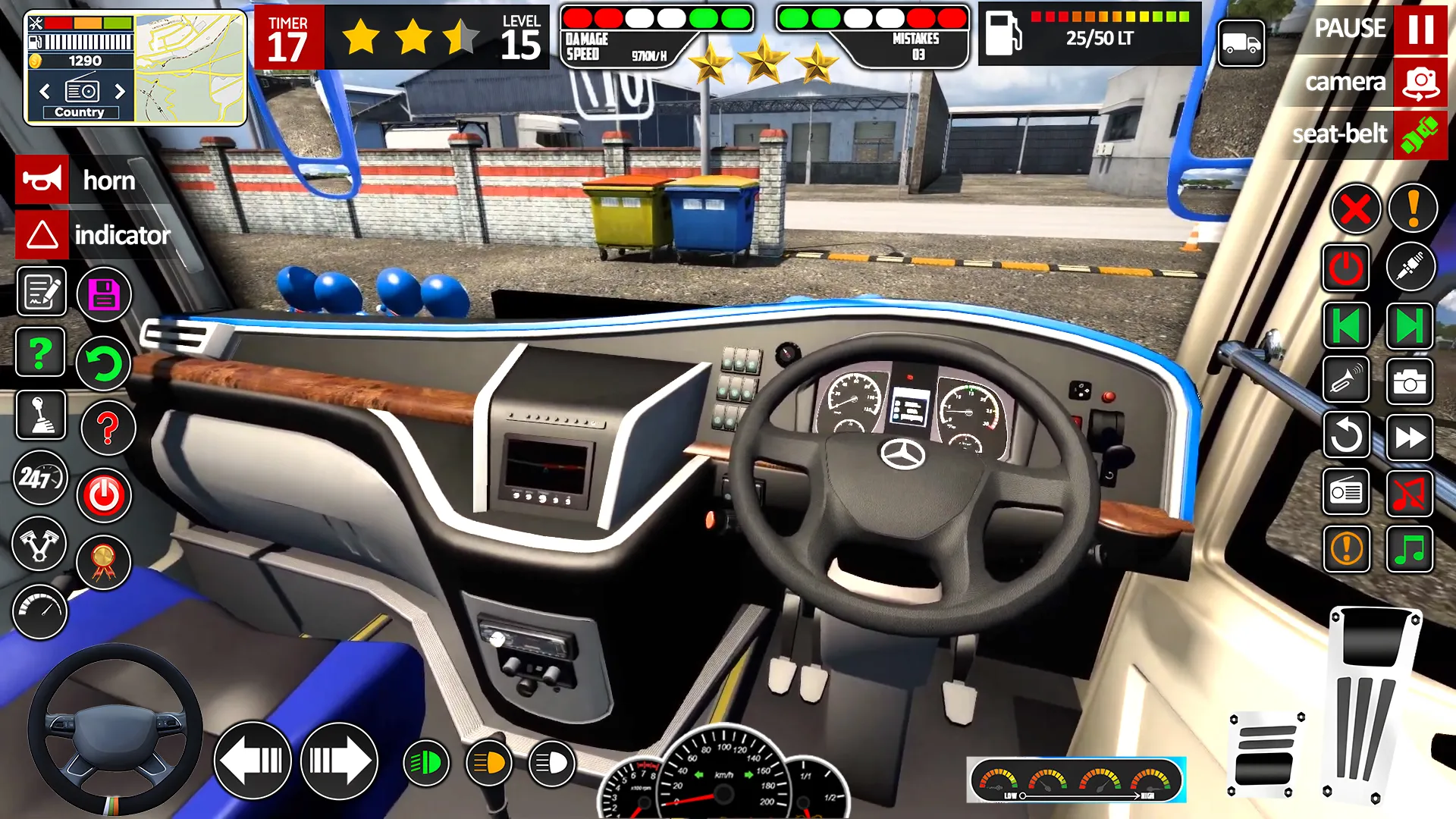 Bus Driving Passenger Bus Game | Indus Appstore | Screenshot