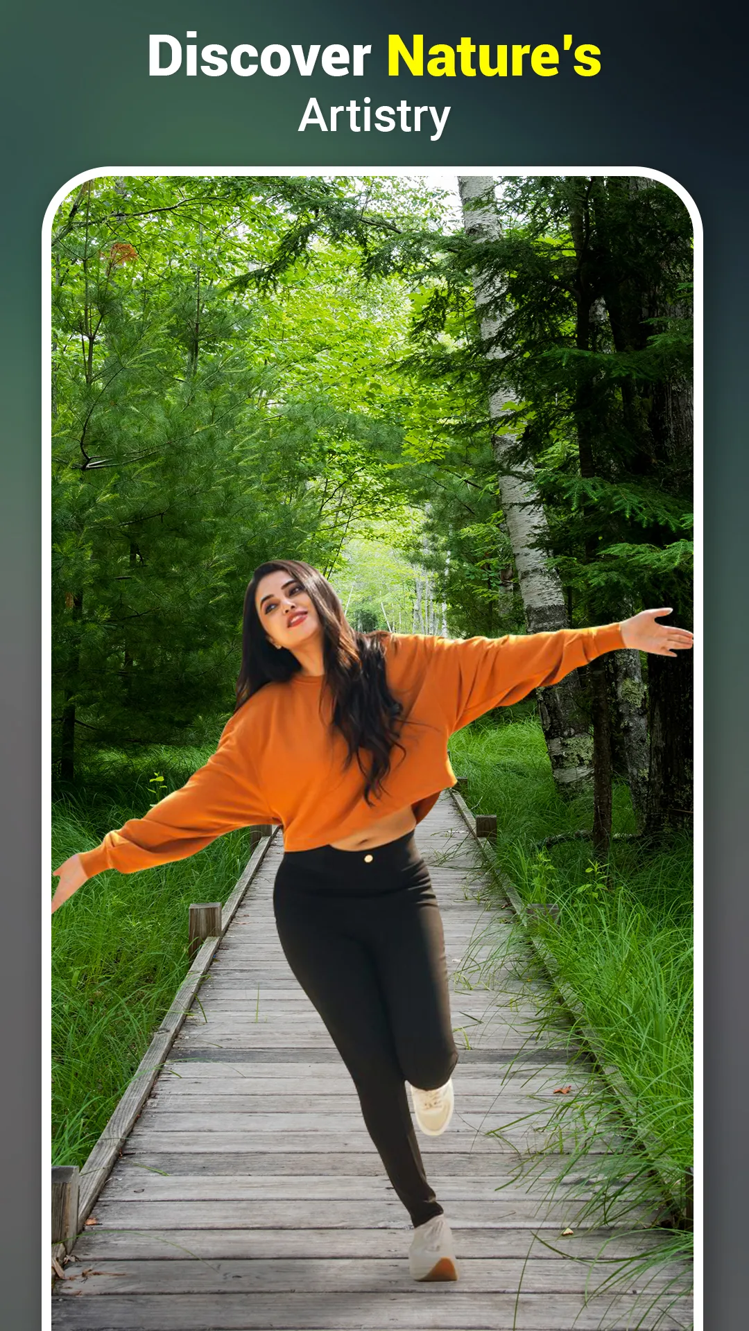 Nature Photo Frame & Editor | Indus Appstore | Screenshot