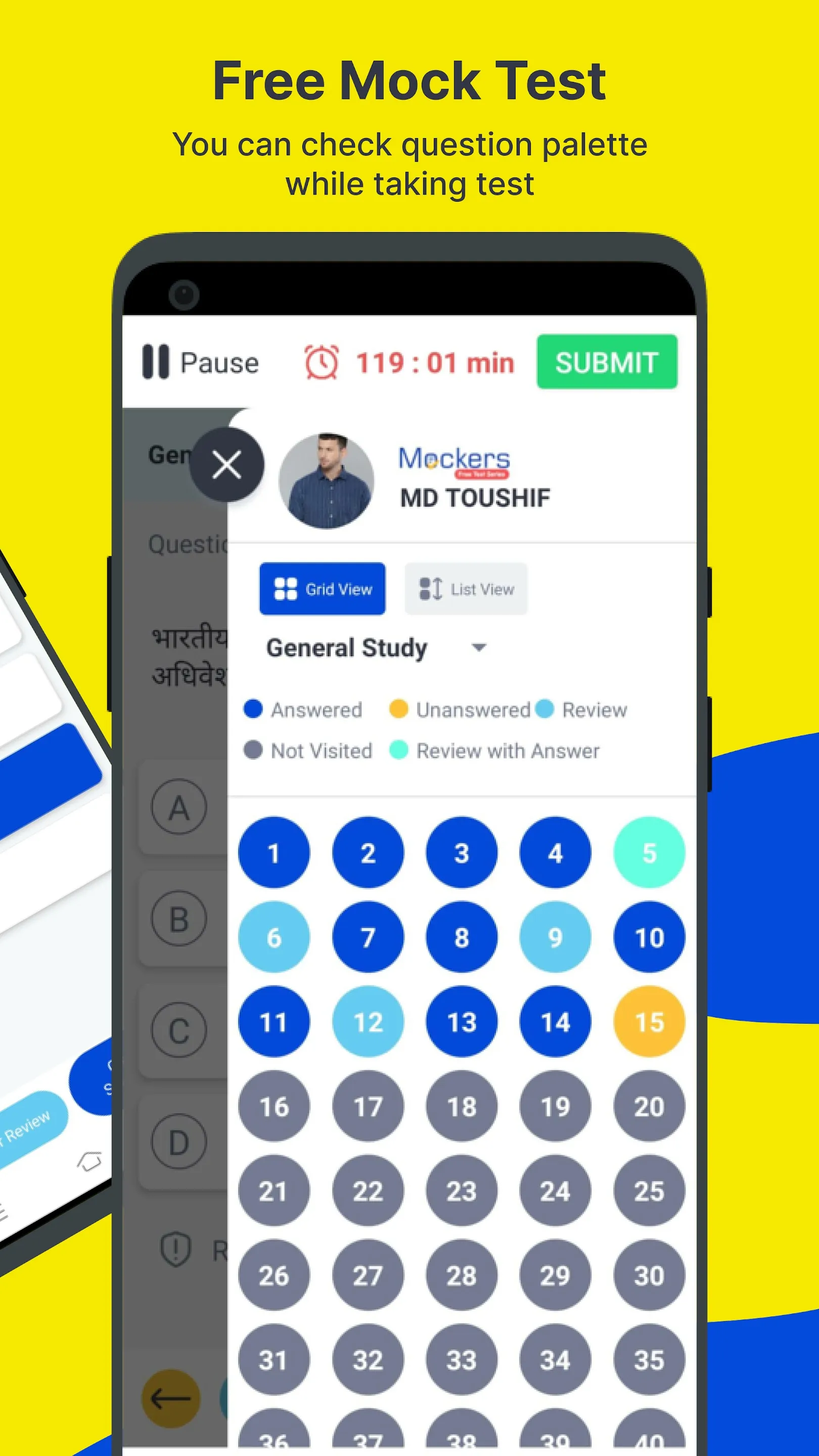 Mock Test,Test Series-Mockers | Indus Appstore | Screenshot