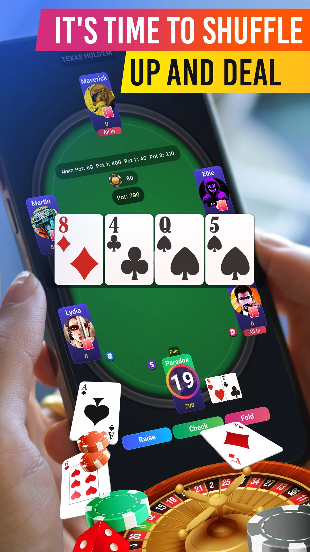 Poker Texas Hold'em, Omaha | Indus Appstore | Screenshot