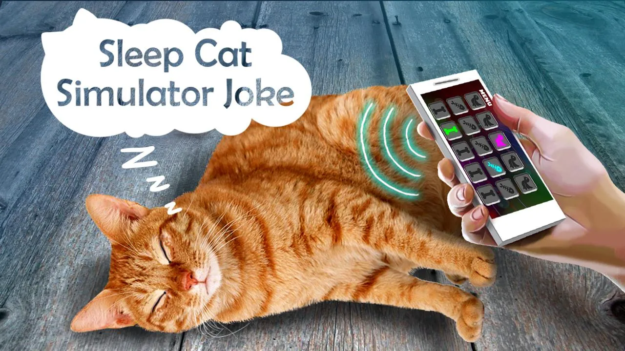 Sleep Cat Simulator Joke | Indus Appstore | Screenshot