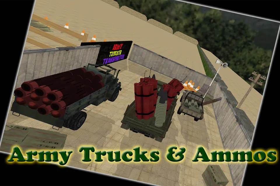 Army Trucker Transporter 3D | Indus Appstore | Screenshot