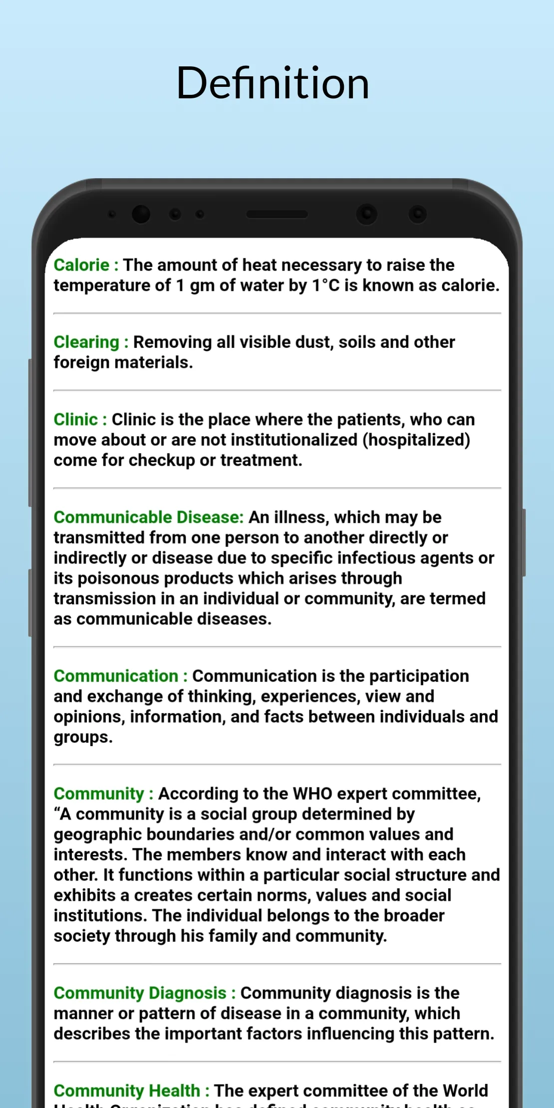 GNM - Community Health Nursing | Indus Appstore | Screenshot