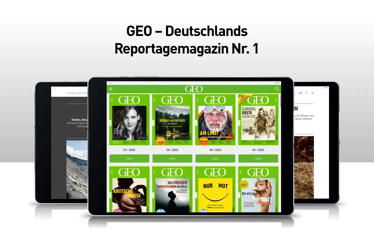 GEO Digital Magazin | Indus Appstore | Screenshot