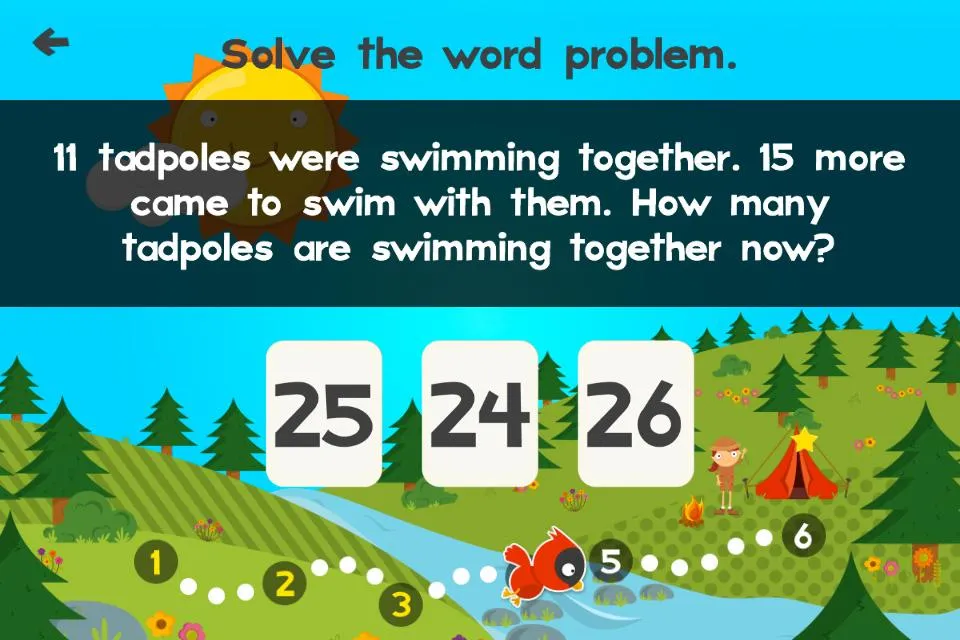 Animal Math Second Grade Math | Indus Appstore | Screenshot