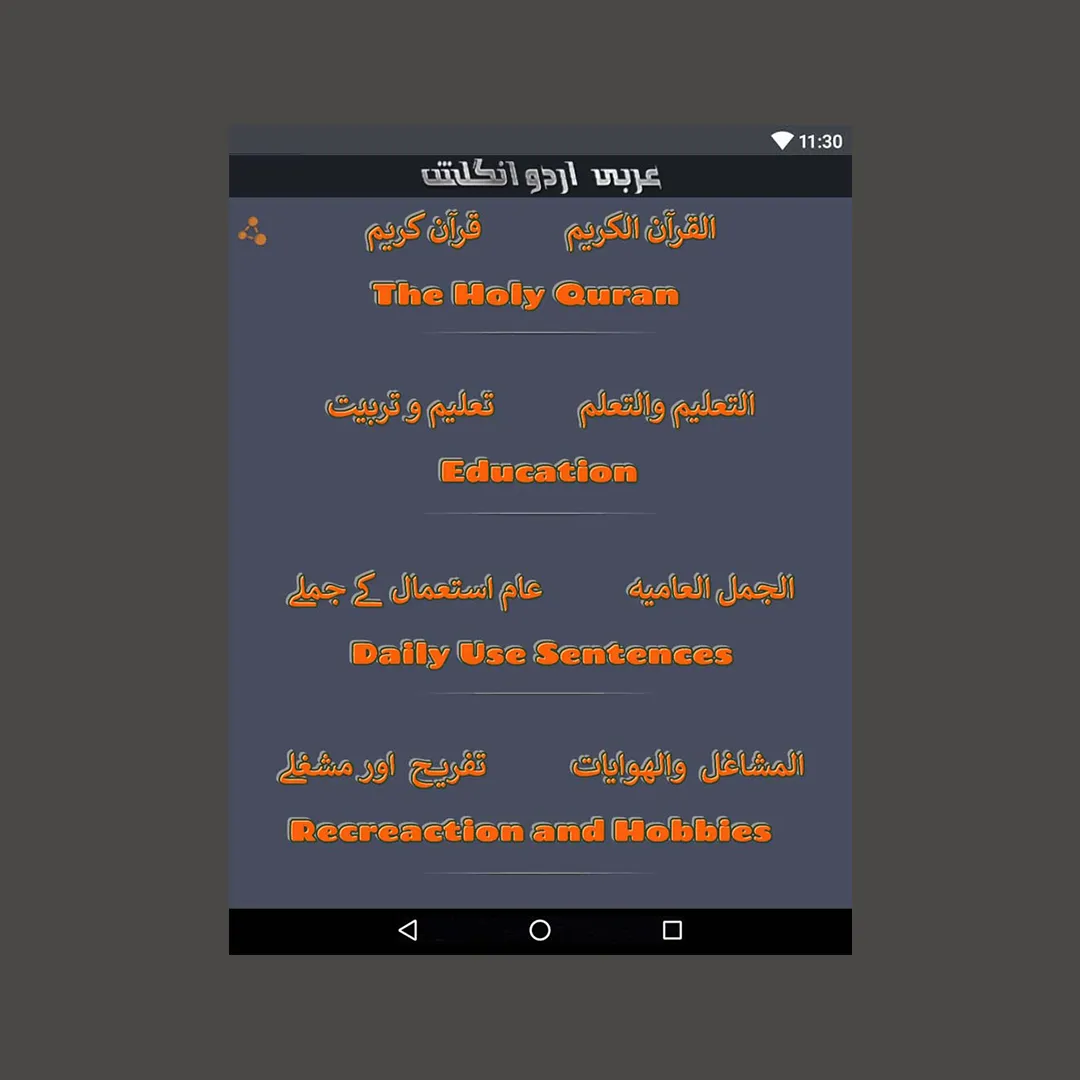 Learn Arabic Talk | Indus Appstore | Screenshot