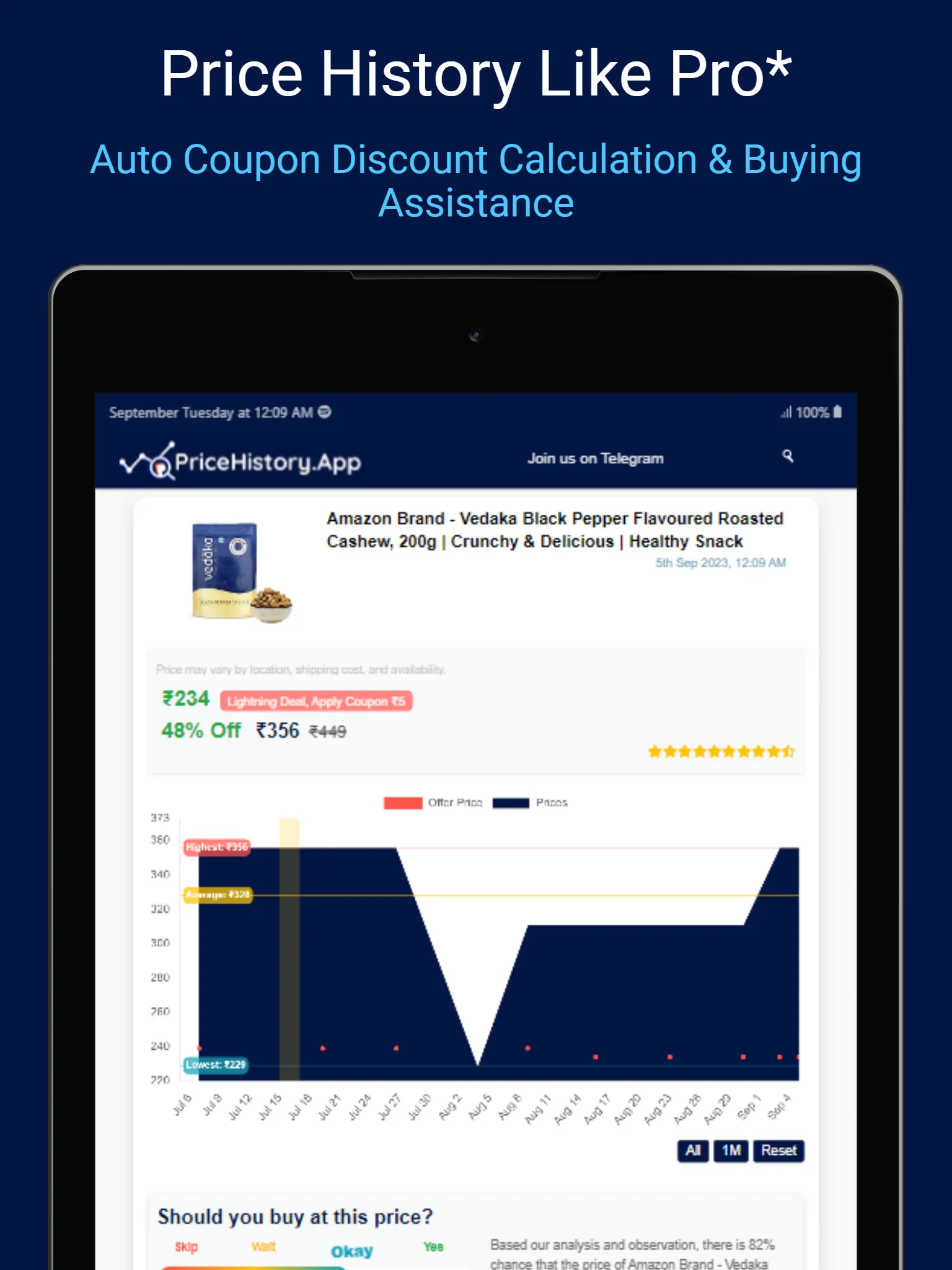 Price History - Price Tracker | Indus Appstore | Screenshot