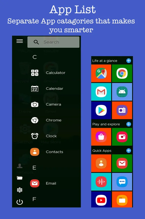 Computer Launcher - win style | Indus Appstore | Screenshot