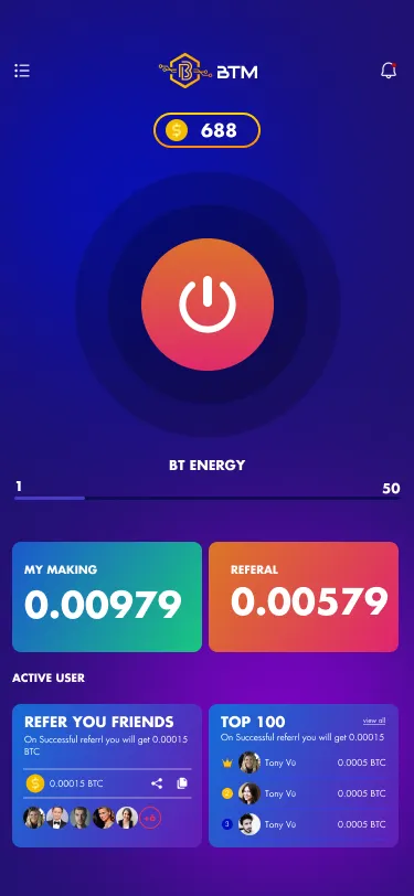 22BT Coin Mining | Indus Appstore | Screenshot
