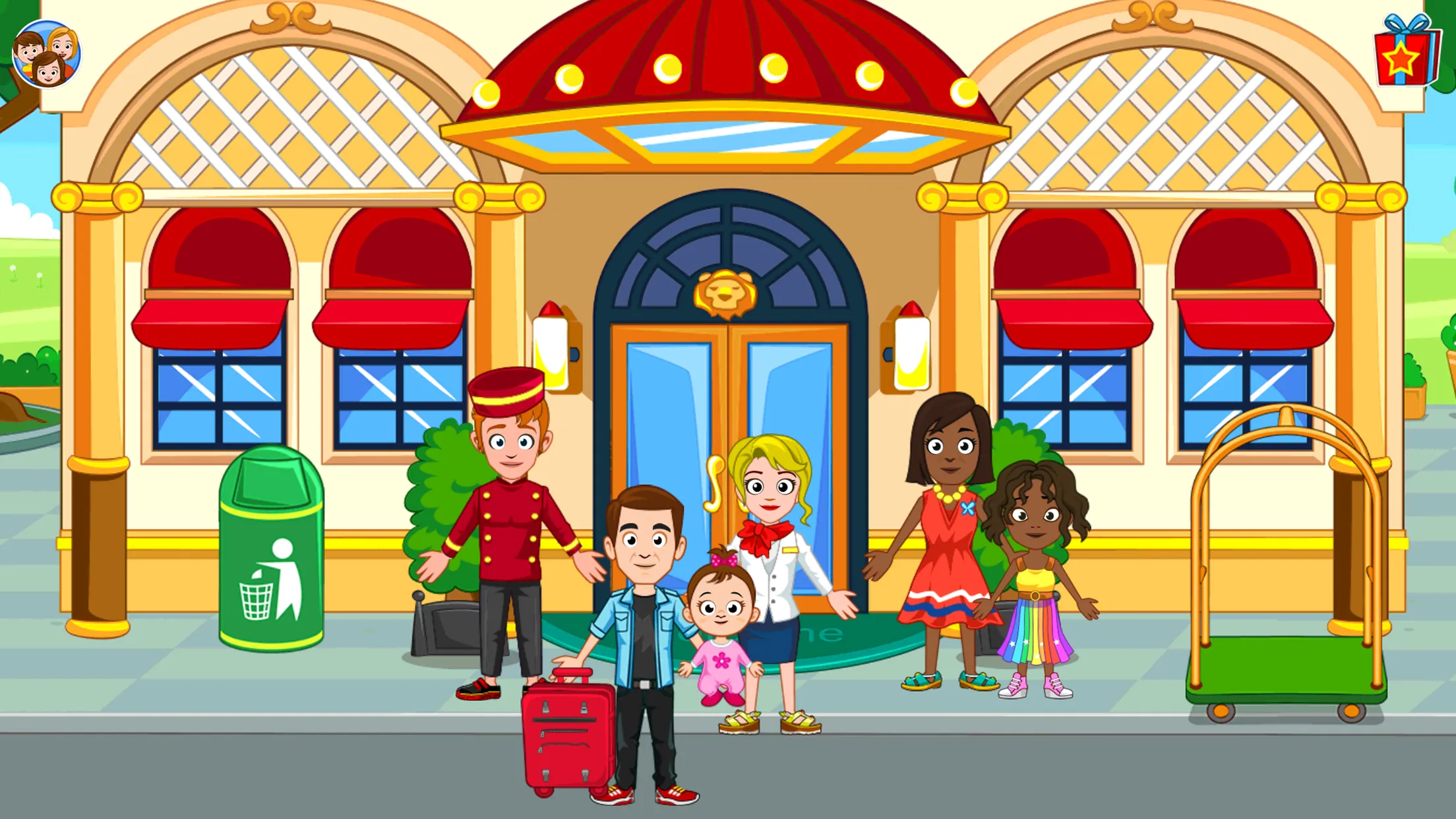 My Town Hotel Games for kids | Indus Appstore | Screenshot