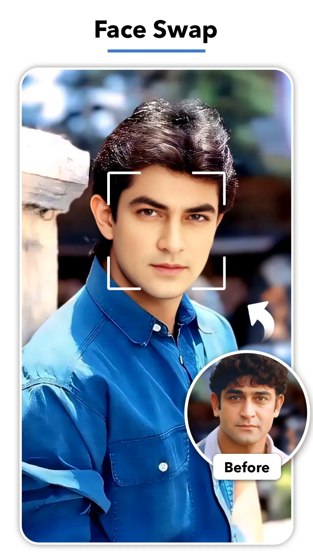 FacePic Face Editor, Hair, Age | Indus Appstore | Screenshot