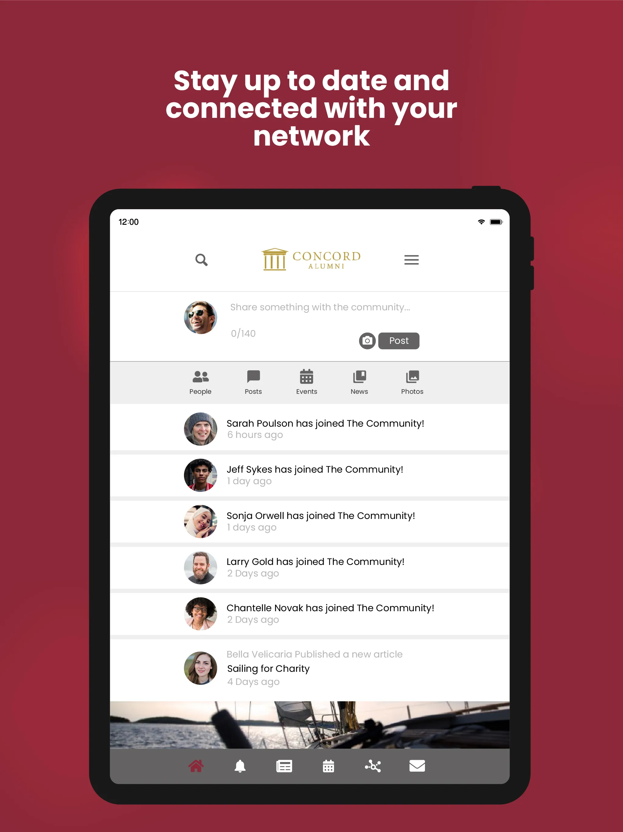 Concord College Alumni Network | Indus Appstore | Screenshot