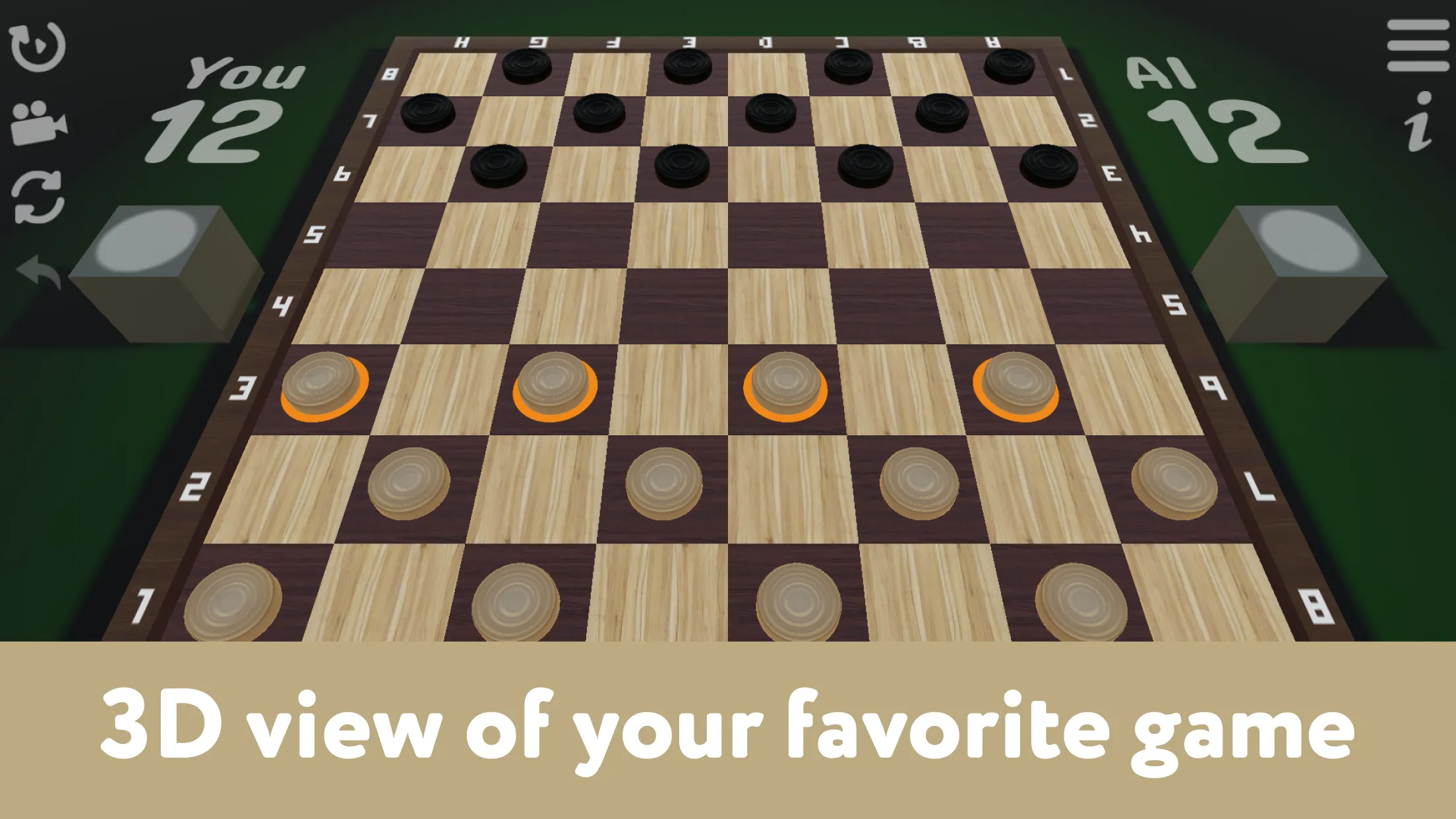 Checkers for two - Draughts | Indus Appstore | Screenshot