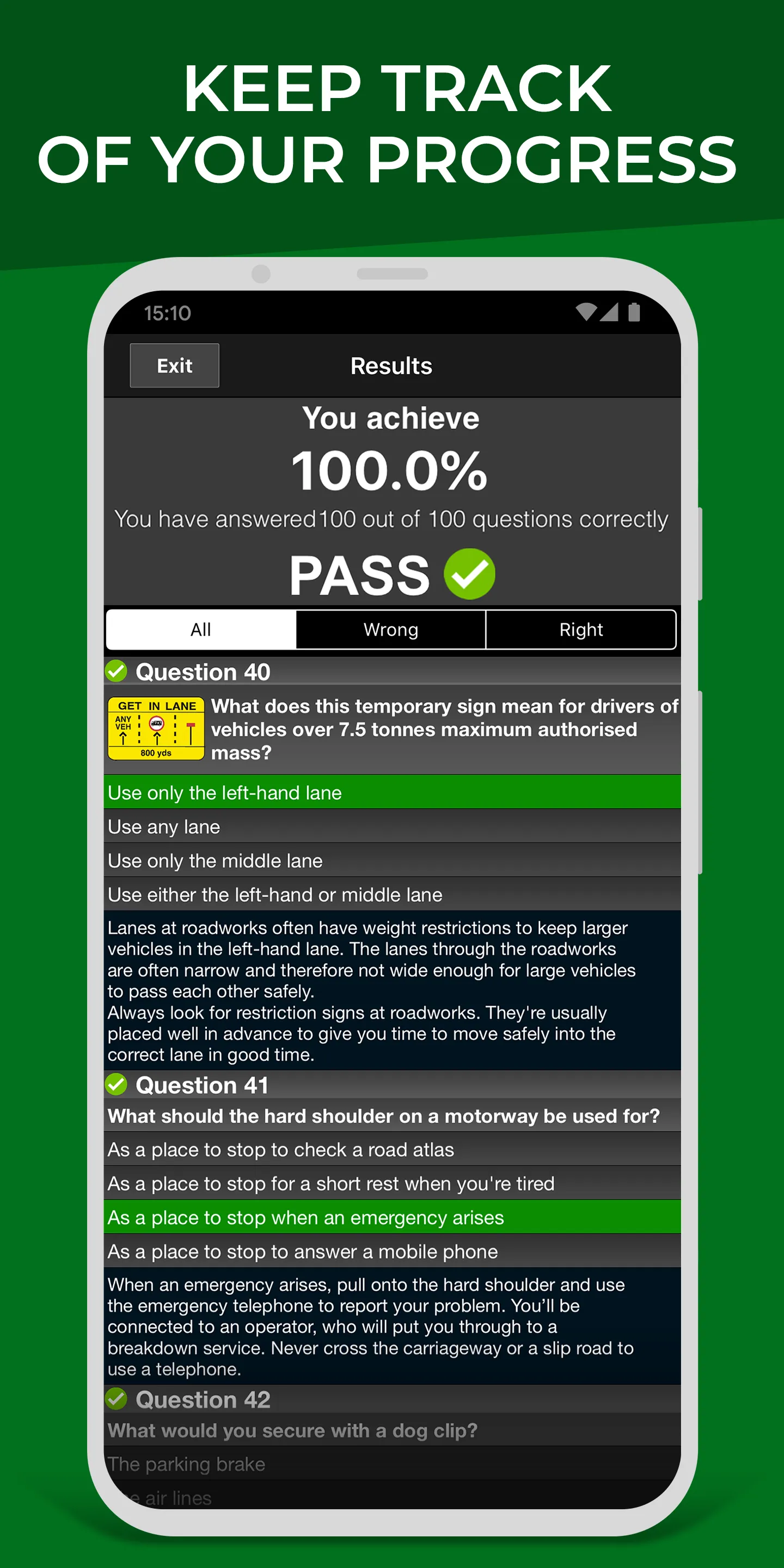 LGV Theory Test UK (HGV) | Indus Appstore | Screenshot