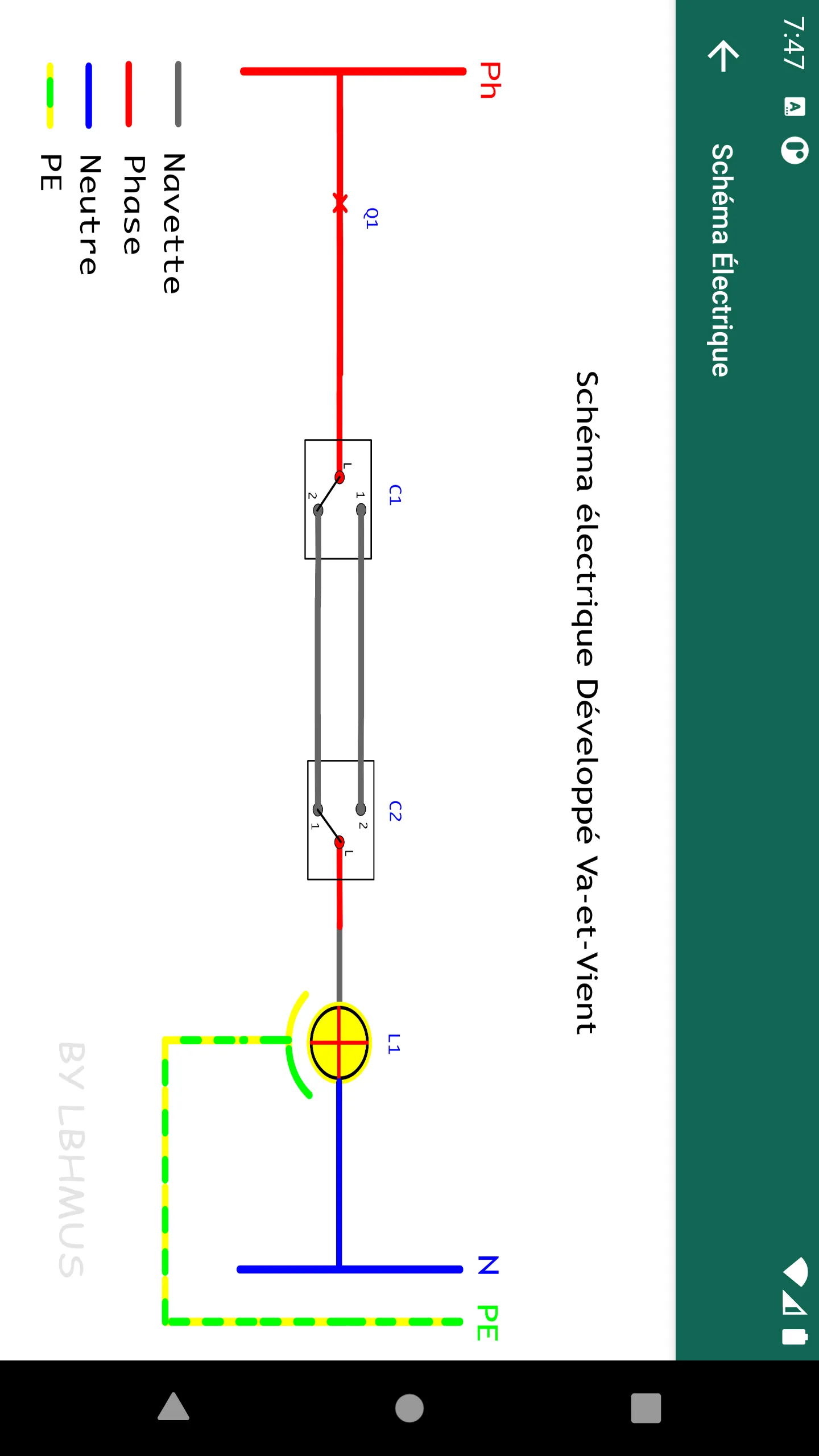 Electrical diagram | Indus Appstore | Screenshot