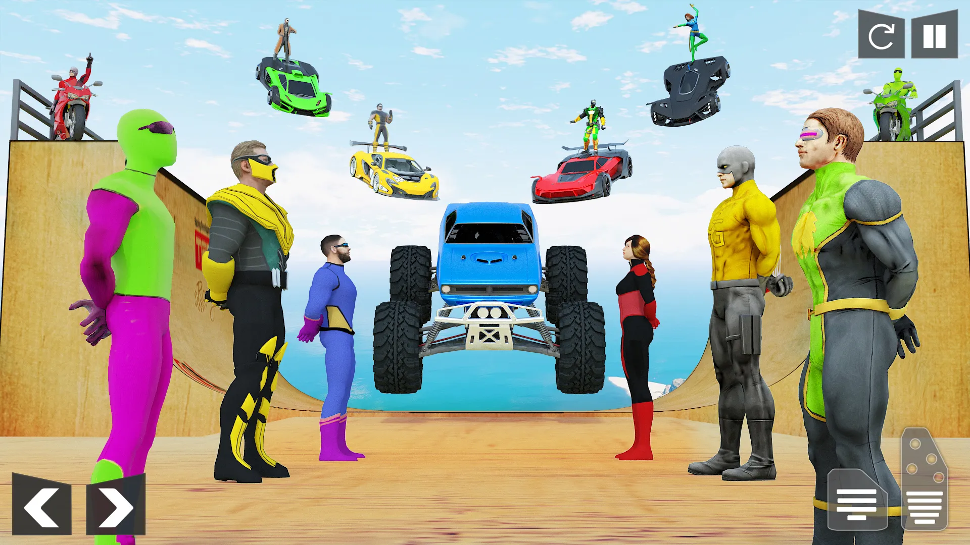 Mega Ramp Car Stunt Hero Games | Indus Appstore | Screenshot