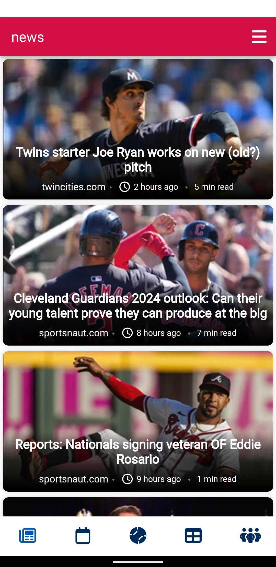 Minnesota Baseball | Indus Appstore | Screenshot