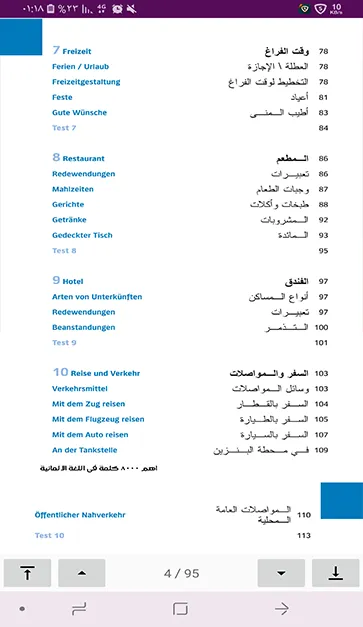 أهم 8000 كلمة ألمانية | Indus Appstore | Screenshot