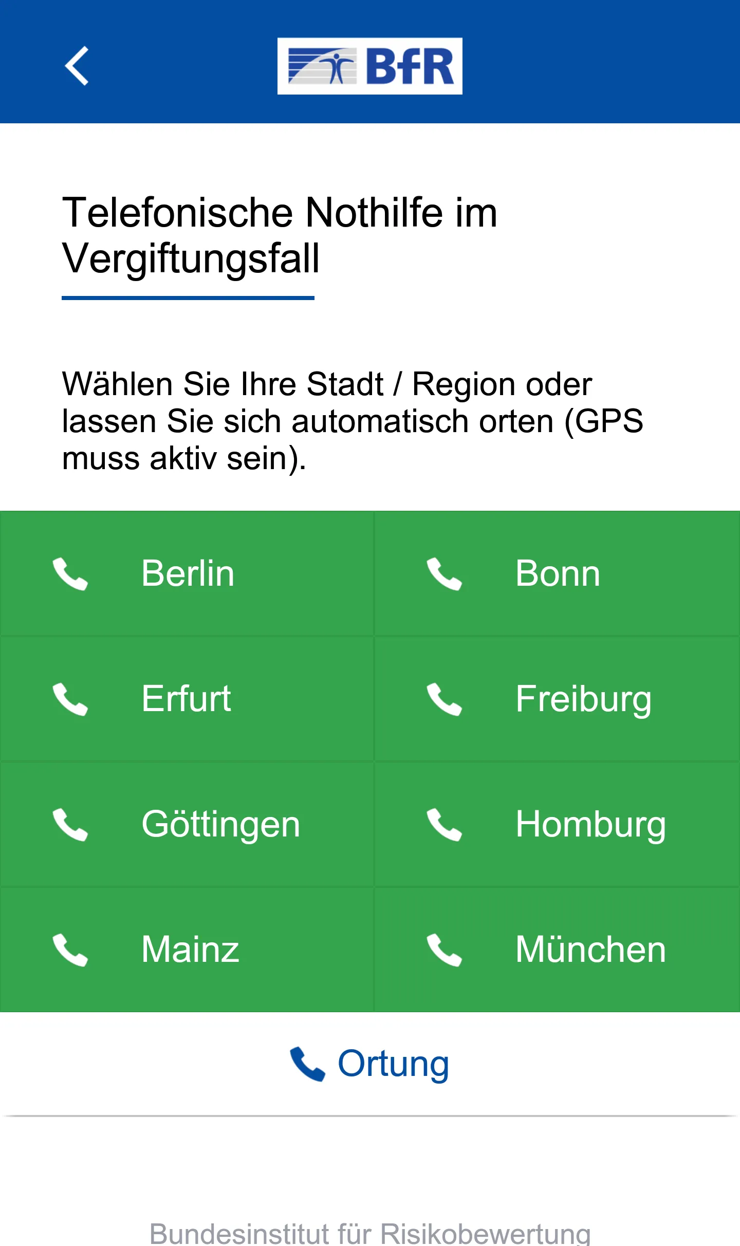 Vergiftungsunfälle bei Kindern | Indus Appstore | Screenshot