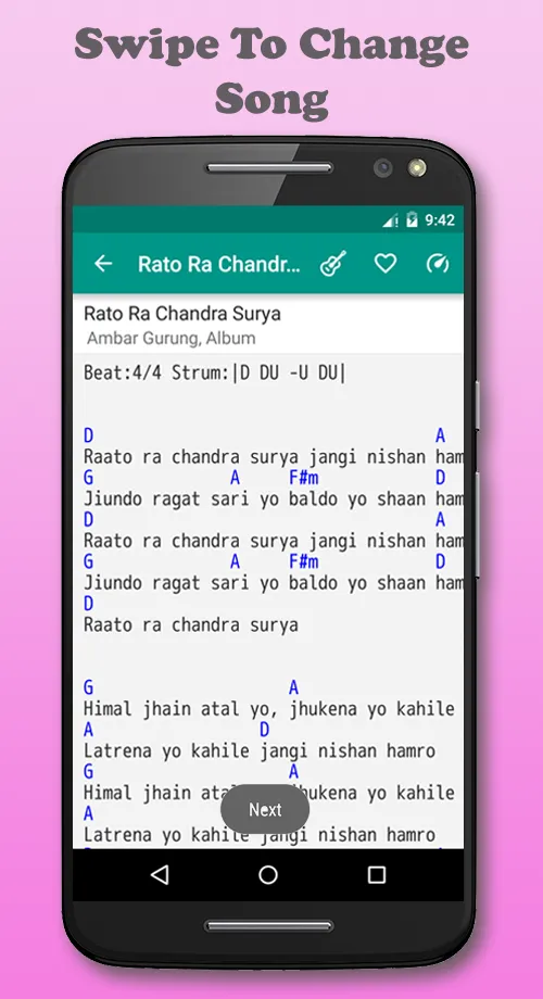 Lyrics & Chords : Nepali | Indus Appstore | Screenshot