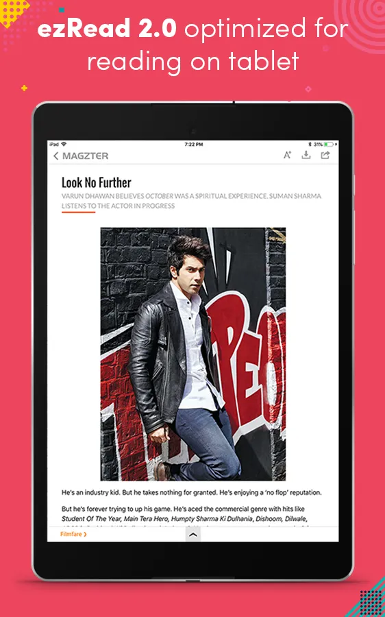 Filmfare | Indus Appstore | Screenshot