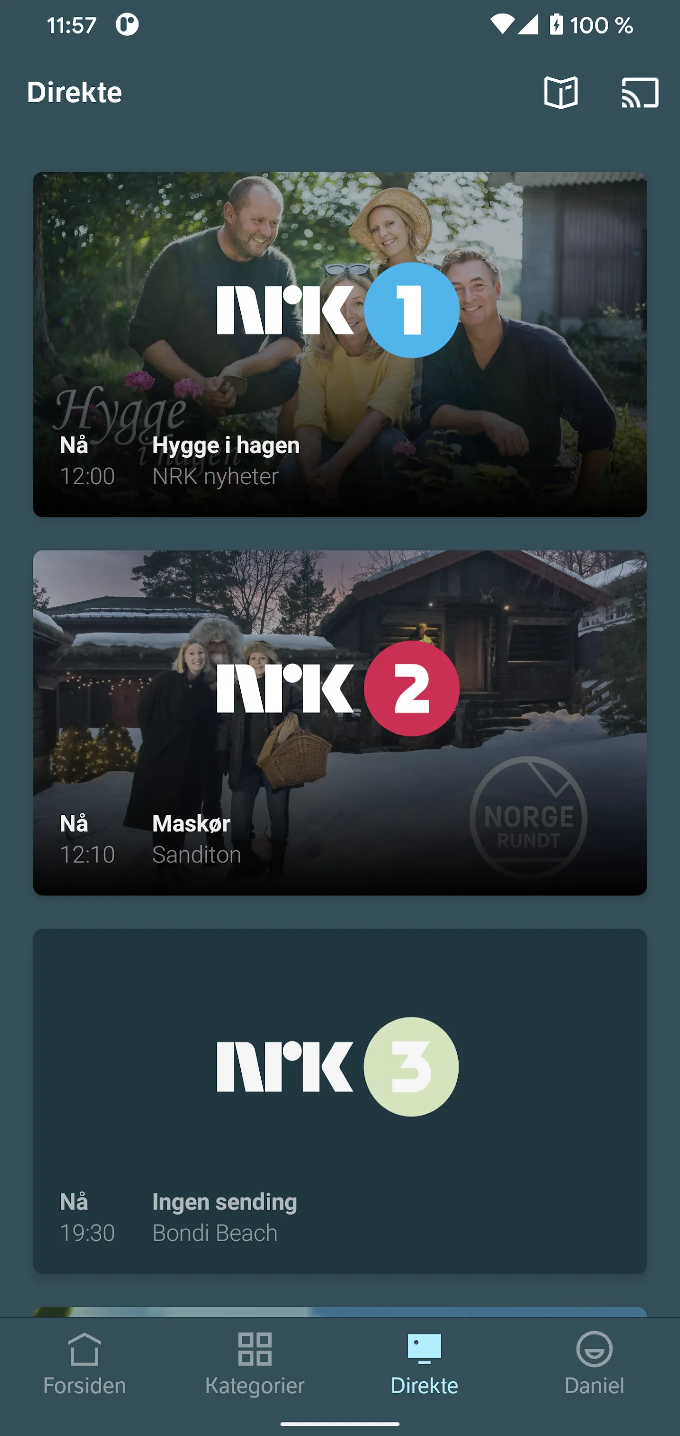 NRK TV | Indus Appstore | Screenshot