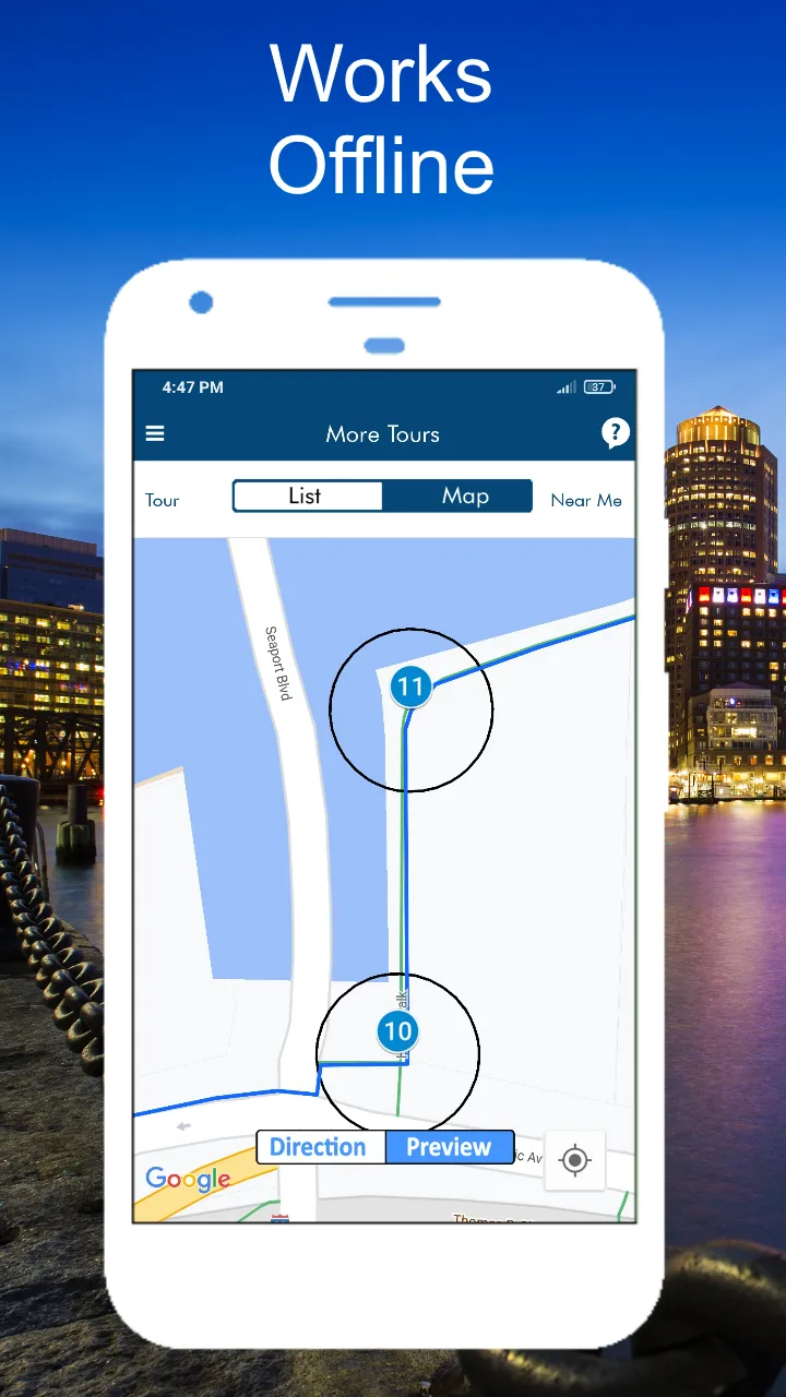 Boston Harborwalk Tour Guide | Indus Appstore | Screenshot