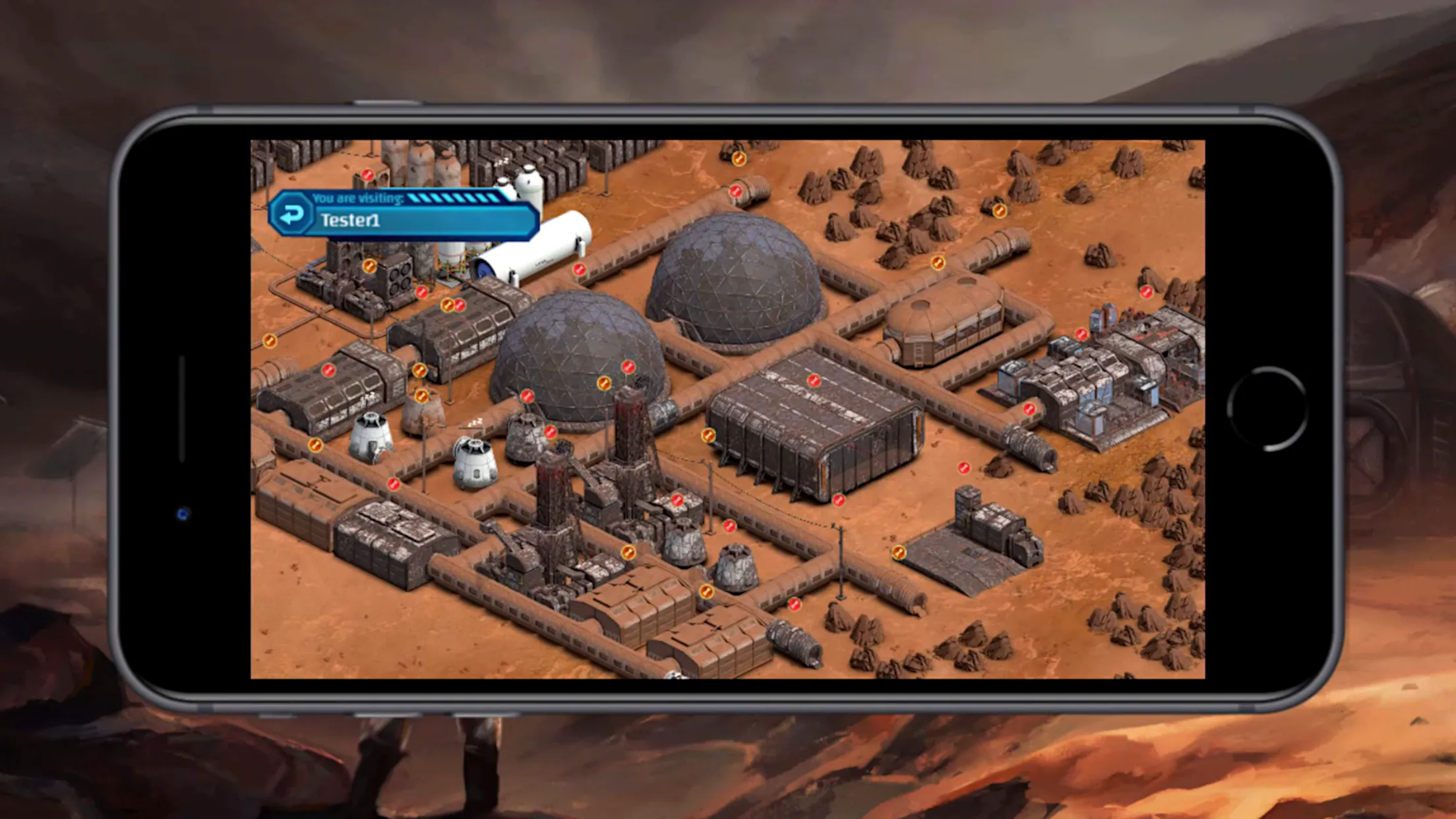 Occupy Mars: Colony Builder | Indus Appstore | Screenshot